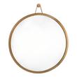 framed wall mirror for living room Tov Furniture Mirrors Mirrors Brass