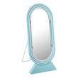 floor leaning mirror Tov Furniture Mirrors Blue