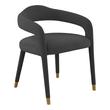 Tov Furniture Dining Room Chairs, black, ,ebony, gold, 