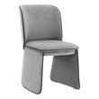 restaurant table and chair Tov Furniture Dining Chairs Grey