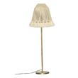 two bulb floor lamp Tov Furniture Floor Lamps Gold,White
