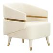 lounger design Tov Furniture Accent Chairs Chairs Cream