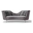 mid century modern sofa bed Tov Furniture Sofas Grey