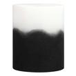 wood stand table Tov Furniture Side Tables Black and White