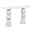 end table stand Tov Furniture Console Tables White