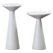 vintage sofa table Tov Furniture Side Tables Accent Tables White