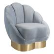 eames like chair Tov Furniture Accent Chairs Sea Blue