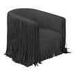 lazy lounger Tov Furniture Accent Chairs Black
