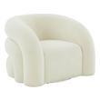 pink velvet occasional chair Tov Furniture Accent Chairs Cream