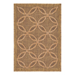 6 7 x 9 rug size Unique Loom Area Rugs Light Brown Machine Made; 3x2