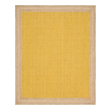 12 x 13 area rug Unique Loom Area Rugs Yellow Hand Braided; 10x8