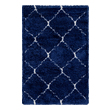 grey patterned rug Unique Loom Area Rugs Navy Blue Machine Made; 6x4