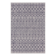 blue grey and white rug Unique Loom Area Rugs Light Gray/Blue Machine Made; 6x4