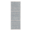 rugs to buy near me Unique Loom Area Rugs Gray/Teal Machine Made; 6x2