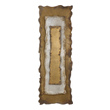 colourful framed wall art Uttermost Panels Heavily Oxidized Rough Cut Sheet Metal Layered To Create A Three Dimensional Panel In Tones Of Antique Bronze, Silver, And Gold.