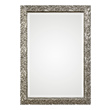 long tall mirror Uttermost Silver Leaves Mirror This Flowing Leaf Design Features A Delicate, Three-dimensional Texture, Finished In A Lightly Burnished Metallic Silver.