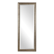 french mirror Uttermost Burnished Silver Mirror This Versatile Piece Features A Sloped Surface With A Metallic, Burnished Silver Wrapped Finish, Accented With A Coordinating Brighter Silver Inner Edge.