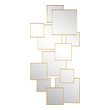room mirror ideas Uttermost Copper Squares Mirror Encased In Copper Channeling With Satin Black Edges, This Mirror Features Overlapping Squares That Create A Modern Yet Elegant Feel. May Be Hung Horizontal Or Vertical.