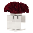 modern pencil holder Uttermost Table Top Accessories The Body Is Cast Directly From A Rare Red Coral Cluster, Seated On A Large Crystal Cube.