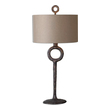 table white lamp Uttermost Cast Iron Table Lamps Hammered Cast Iron Finished In An Aged Rust Bronze. Matthew Williams