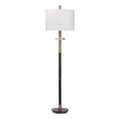 multi arm ceiling light Uttermost Maud Aged Black Floor Lamp Floor Lamps Traditional Elegance Is Showcased In This Floor Lamp, Finished In An Aged Black With Antique Brass Plated Accents And A Thick Crystal Ornament.