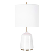 brass lamp with brass shade Uttermost White Marble Table Lamp This Elegant Table Lamp Showcases A Thick White Marble Base With With Subtle Gray Veining, Accented With Brushed Light Brass Plated Details.
