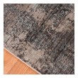 grey and ivory rug Uttermost 9 X 13 Rug Gray, Silver-gray, Teal ; 13x9