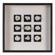bathroom towel box Uttermost Shadow Box / Wall Art Authentic Geodes In Natural Hues, Accented By Black Wood Grain Matting On Natural Linen, In A Black Fir Wood Shadow Box. Sizes And Shapes Of Geodes May Vary Slightly.