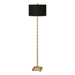 tripod floor lamp Uttermost Metal Bamboo Floor Lamps Metal Bamboo Finished In A Lightly Antiqued Gold Leaf Accented With Crystal Detail.
