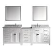60 vanity cabinet Virtu Bathroom Vanity Set Light Transitional