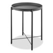 Accent Tables WhiteLine ST1605-GRY 696576749063 Patio Accent Tables accentSide Table 