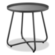 Accent Tables WhiteLine ST1606-GRY 696576749070 Patio Accent Tables accentSide Table 