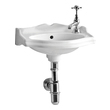 small basin sink unit Whitehaus Sink  Wall Mount Sinks White