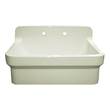 laundry tub top cover Whitehaus Sink Laundry and Utility Sinks Biscuit