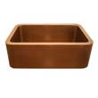 drainboard kitchen Whitehaus Sink Single Bowl Sinks Smooth Copper