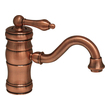 polished nickel lavatory faucet Whitehaus Faucet Bathroom Faucets Antique Copper