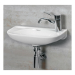 wall hung vanity unit no sink Whitehaus Sink Wall Mount Sinks White 
