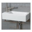 Whitehaus Wall Mount Sinks, Whitesnow, Vitreous China, White, Complete Vanity Sets, Vitreous China, Bathroom, Sink, 848130018348, WH1-114LTB