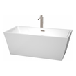 clawfoot tub ideas Wyndham Freestanding Bathtub White