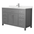 40 bathroom vanity with sink Wyndham Vanity Set Dark Gray Modern