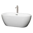 bathtub kit Wyndham Freestanding Bathtub White