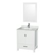 rustic bathroom cabinet Wyndham Vanity Set White Modern