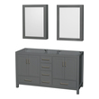 single 30 inch bathroom vanity Wyndham Vanity Cabinet Dark Gray Modern