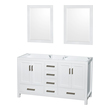 vanity unit with countertop basin Wyndham Vanity Cabinet Bathroom Vanities White Modern