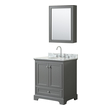 best rated bathroom vanities Wyndham Vanity Set Dark Gray Modern