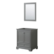 bathroom tops Wyndham Vanity Cabinet Dark Gray Modern