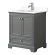 bathroom vanity and storage cabinet set Wyndham Vanity Set Dark Gray Modern