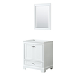 small corner sink unit Wyndham Vanity Cabinet White Modern