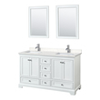 furniture stores that sell bathroom vanities Wyndham Vanity Set White Modern
