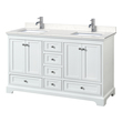 oak bathroom furniture sets Wyndham Vanity Set White Modern